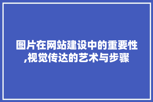 图片在网站建设中的重要性,视觉传达的艺术与步骤