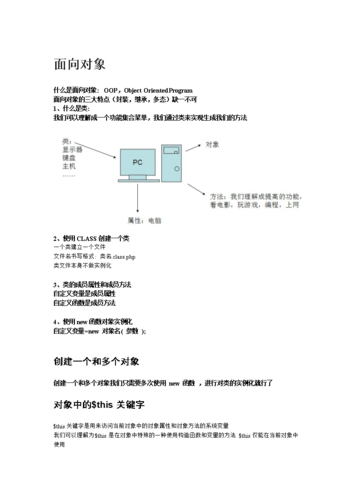 php面临对象的特色技巧_php的面向对象编程三大年夜特色