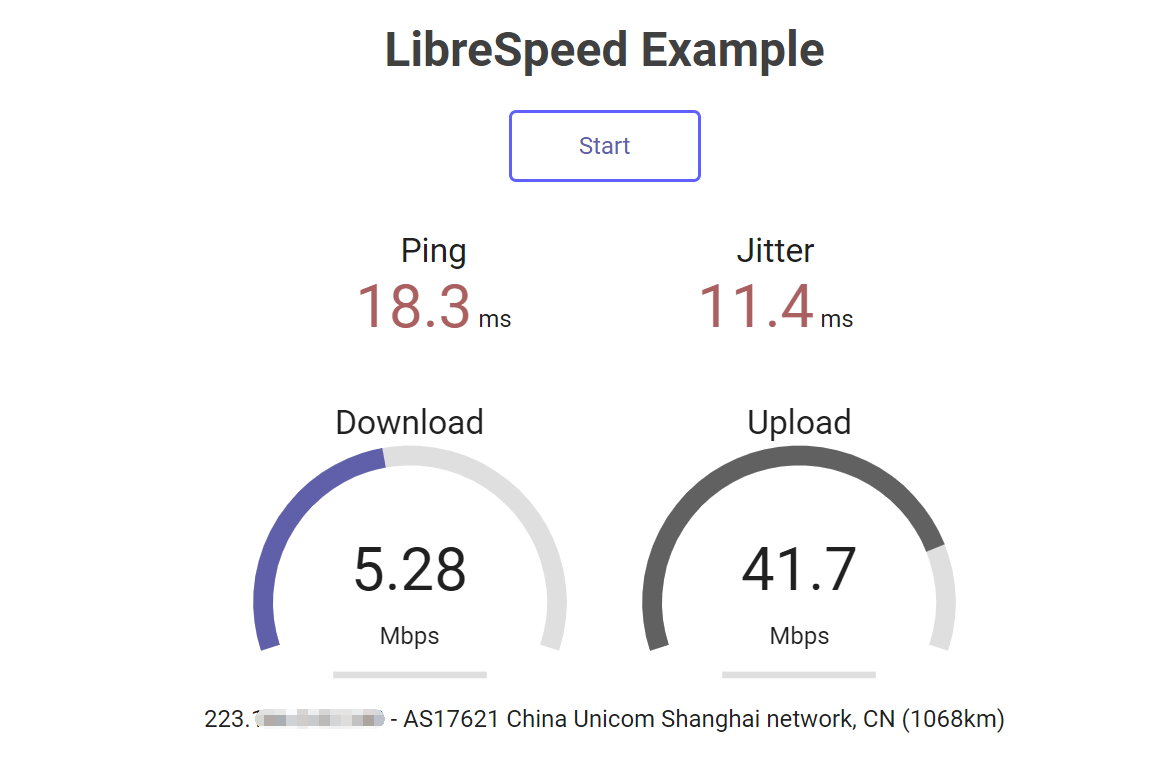 php测网速代码技巧_LibreSpeed 测网速做事|给你代码